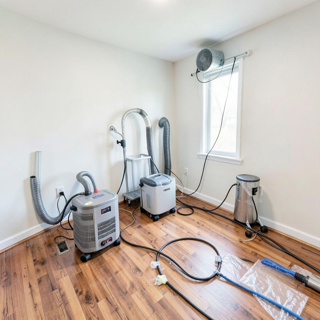 Burst Pipe & Leak Cleanup service